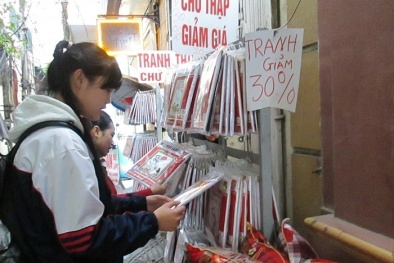 Rỗi việc kiếm bạc triệu từ thêu tranh chữ thập 